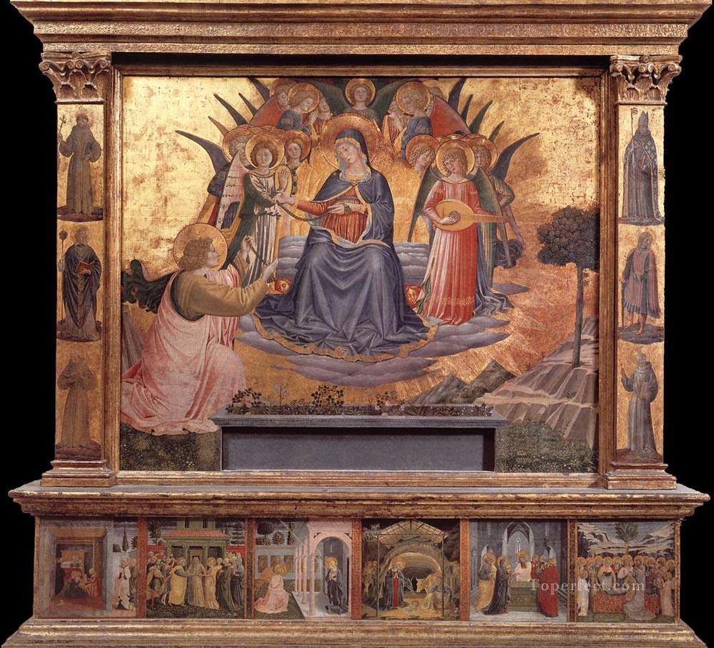 Madonna della Cintola Benozzo Gozzoli Pintura al óleo